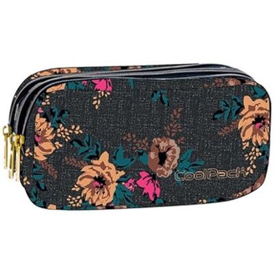 CoolPack 80330CP, PRIMUS GREY DENIM FLOWERS, flerfärgad CoolPack 80330CP, PRIMUS GREY DENIM FLOWERS, flerfärgad