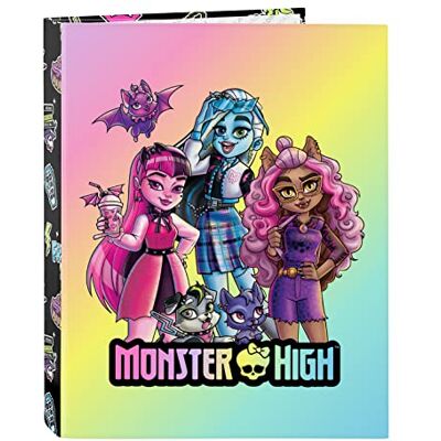 safta FOLIO 4 ANI.MIXTAS MONSTER HIGH "CREEP" mapp svart safta FOLIO 4 ANI.MIXTAS MONSTER HIGH "CREEP" mapp svart