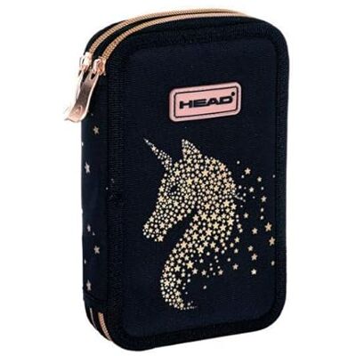 HEAD 503023036 CLASSY GOLD Skolväska, Black HEAD 503023036 CLASSY GOLD Skolväska, Black