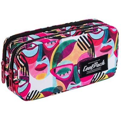 CoolPack F105743, PRIMO Cinco skolfodral, flerfärgad CoolPack F105743, PRIMO Cinco skolfodral, flerfärgad