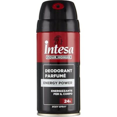 Intesa POUR HOMME Deodorant Parfumé Energy Power 24 h, 150 ml Intesa POUR HOMME Deodorant Parfumé Energy Power 24 h, 150 ml