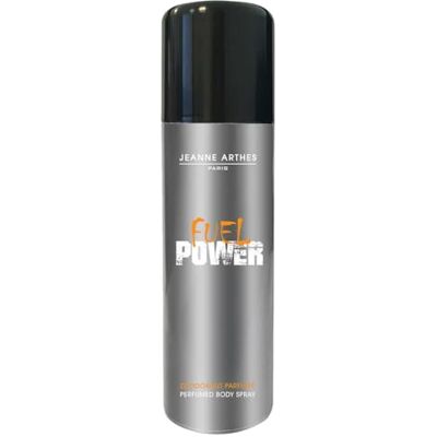 Jeanne Arthes Fuel Power Deodorant för män Parfumé Spray Amber Patchouli Parfym 200 ml Jeanne Arthes Fuel Power Deodorant för män Parfumé Spray Amber Patchouli Parfym 200 ml
