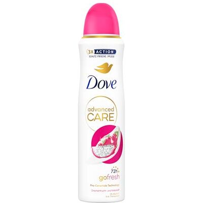 Dove Deo-Spray Antiperspirant Advanced Care Drakfrukt och kokosdoft 6 x 150 ml Dove Deo-Spray Antiperspirant Advanced Care Drakfrukt och kokosdoft 6 x 150 ml