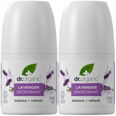 Dr.Organic Dr Organic – lavendeldeodorant – aluminiumfri – lugnande, närande och hydrating – vegan, cruelty, paraben och SLS Free – 50 ml – 2-pack Dr.Organic Dr Organic – lavendeldeodorant – aluminiumfri – lugnande, närande och hydrating – vegan, cruelty, paraben och SLS Free – 50 ml – 2-pack