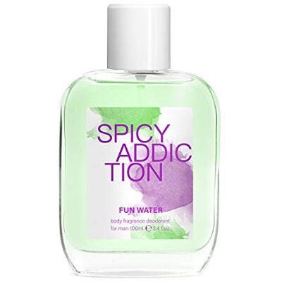 Fun Water Spicy Addiction Deodorant – kroppsdoft för män – 100 ml, 2-pack Fun Water Spicy Addiction Deodorant – kroppsdoft för män – 100 ml, 2-pack