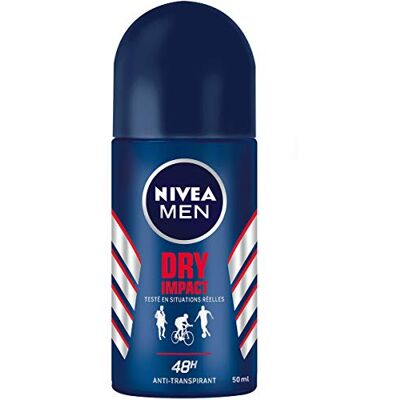 NIVEA MEN Dry Impact Roll Deodorant 50 ml NIVEA MEN Dry Impact Roll Deodorant 50 ml