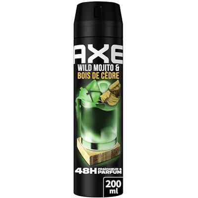 Axe Supreme Deodorant Man Spray Wild 48h friskhet och parfym 200 ml Axe Supreme Deodorant Man Spray Wild 48h friskhet och parfym 200 ml