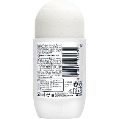 Sanex Deodorant med 0% känslig boll deodorant för män och kvinnor Effektiv 24 timmar alkoholfri, aluminiumsalt 6-pack på 50 ml Sanex Deodorant med 0% känslig boll deodorant för män och kvinnor Effektiv 24 timmar alkoholfri, aluminiumsalt 6-pack på 50 ml