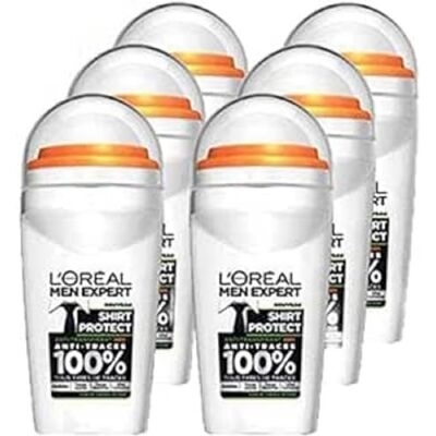 L'Oréal Men Expert Män Expert Shirt Protect Deodorant Ball herr, 6 st L'Oréal Men Expert Män Expert Shirt Protect Deodorant Ball herr, 6 st