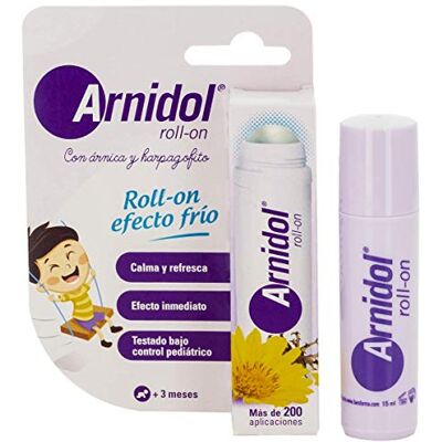 ARNIDOL Rulla på, kyler och tröstar huden efter ett lätt, för barn 15 ml ARNIDOL Rulla på, kyler och tröstar huden efter ett lätt, för barn 15 ml