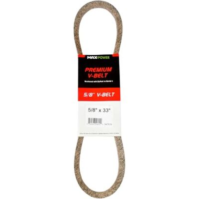 MAXPOWER 347578 Premium bälte förstärkt med kevlar fibersladdar, 5/8 tum x 33 tum MAXPOWER 347578 Premium bälte förstärkt med kevlar fibersladdar, 5/8 tum x 33 tum