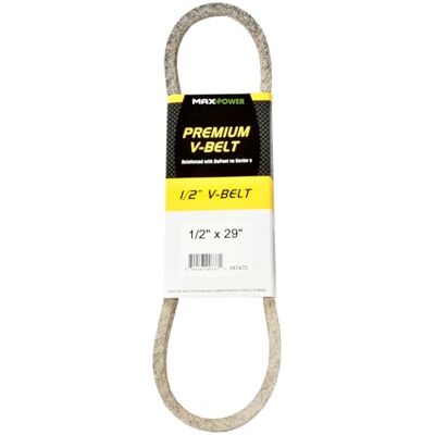 MAXPOWER 347472 Premium bälte förstärkt med kevlar fibersladdar, 1/2 tum x 29 tum MAXPOWER 347472 Premium bälte förstärkt med kevlar fibersladdar, 1/2 tum x 29 tum