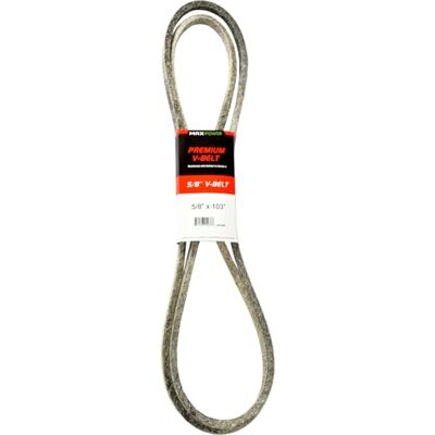 MAXPOWER 347648 Premium bälte förstärkt med kevlar fibersladdar, 5/8 tum x 104 tum MAXPOWER 347648 Premium bälte förstärkt med kevlar fibersladdar, 5/8 tum x 104 tum
