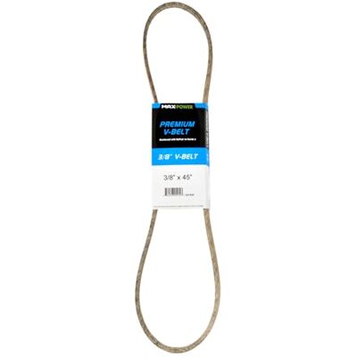 MAXPOWER 347450 Premium bälte förstärkt med kevlar fibersladdar, 3/8 tum x 45 tum MAXPOWER 347450 Premium bälte förstärkt med kevlar fibersladdar, 3/8 tum x 45 tum