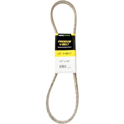 MAXPOWER 347486 Premium bälte förstärkt med kevlar fibersladdar, 1/2 tum x 43 tum MAXPOWER 347486 Premium bälte förstärkt med kevlar fibersladdar, 1/2 tum x 43 tum