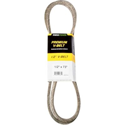 MAXPOWER 347516 Premium bälte förstärkt med kevlar fibersladdar, 1/2 tum x 73 tum MAXPOWER 347516 Premium bälte förstärkt med kevlar fibersladdar, 1/2 tum x 73 tum