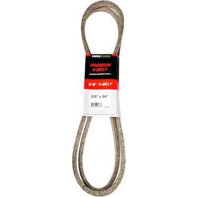 MAXPOWER 347629 Premium bälte förstärkt med kevlar fibersladdar, 5/8 tum x 84 tum MAXPOWER 347629 Premium bälte förstärkt med kevlar fibersladdar, 5/8 tum x 84 tum