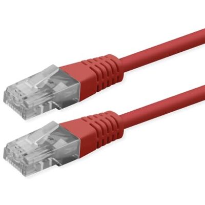 ROLINE Patchkabel Cat.6 (klass E), UTP, PoE, röd, 3 m ROLINE Patchkabel Cat.6 (klass E), UTP, PoE, röd, 3 m