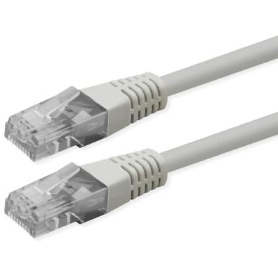 ROLINE Patchkabel Cat.6 (klass E), UTP, PoE, vit, 5 m ROLINE Patchkabel Cat.6 (klass E), UTP, PoE, vit, 5 m