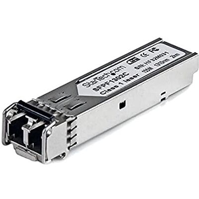 StarTech .com Cisco GLC-FE-100FX kompatibel SFP-modul – 100BASE-FX – 100 Mbps multimode fiber MMF optisk sändare – 100 Mbps – LC 2 km – 1310 nm – DDM Cisco ASR920, IE2000, IE4000 (SFPF1302C) StarTech .com Cisco GLC-FE-100FX kompatibel SFP-modul – 100BASE-FX – 100 Mbps multimode fiber MMF optisk sändare – 100 Mbps – LC 2 km – 1310 nm – DDM Cisco ASR920, IE2000, IE4000 (SFPF1302C)