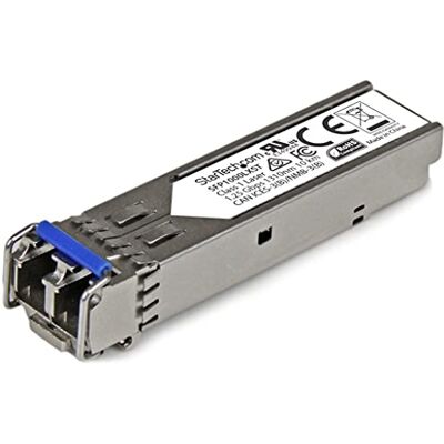 StarTech .com MSA okodad kompatibel SFP-modul – 1000BASE-LX – 1GbE Fiber (SMF) Optisk sändtagare – 1GE Gigabit Ethernet SFP – LC 10 km – 1310 nm – DDM (SFP1000LXST) StarTech .com MSA okodad kompatibel SFP-modul – 1000BASE-LX – 1GbE Fiber (SMF) Optisk sändtagare – 1GE Gigabit Ethernet SFP – LC 10 km – 1310 nm – DDM (SFP1000LXST)