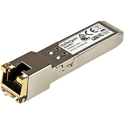 StarTech .com HPE JD089B Kompatibel SFP-modul 1000BASE-T SFP till RJ45 Cat6/Cat5e 1GE Gigabit Ethernet SFP RJ-45 100m HPE 5820AF, 12500, 5500 (JD089BST) StarTech .com HPE JD089B Kompatibel SFP-modul 1000BASE-T SFP till RJ45 Cat6/Cat5e 1GE Gigabit Ethernet SFP RJ-45 100m HPE 5820AF, 12500, 5500 (JD089BST)