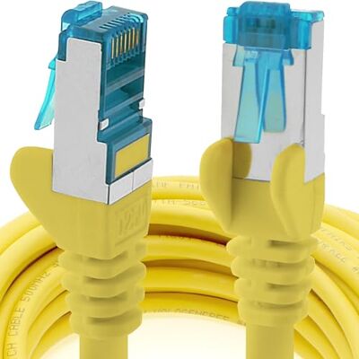1aTTack.de 1aTTack 10 m Cat6 Cat6a Lan RJ45 8P8C 10Gbps gul Ethernet-nätverkskabel 1 styck 1aTTack.de 1aTTack 10 m Cat6 Cat6a Lan RJ45 8P8C 10Gbps gul Ethernet-nätverkskabel 1 styck