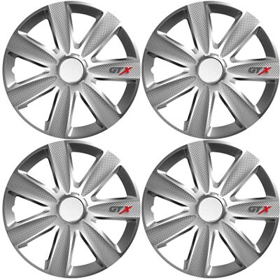 Sakura GTXCARBON15 Fälgar set med 4 universell passform, GTX Carbon, 15 tum Sakura GTXCARBON15 Fälgar set med 4 universell passform, GTX Carbon, 15 tum