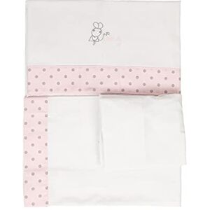 Babyline 100% bomull Babylinne, Allergivänligt, andningsbart och miljövänligt. Mjuk beröring. 3 st (blad, underlakan med justerbara gummiband och kudde). 100% Tillverkning Spanien. (Ratita Presumida, Babyline 100% bomull Babylinne, Allergivänligt, andningsbart och miljövänligt. Mjuk beröring. 3 st (blad, underlakan med justerbara gummiband och kudde). 100% Tillverkning Spanien. (Ratita Presumida,