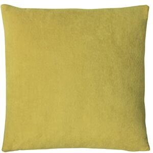 Furn Kobe Sammetskudde - Gul - 50cm x 50cm - Kuddfodral Furn Kobe Sammetskudde - Gul - 50cm x 50cm - Kuddfodral