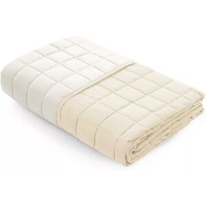 Caleffi Modernt quiltat överkast, enfärgad, dubbel vanilj Caleffi Modernt quiltat överkast, enfärgad, dubbel vanilj