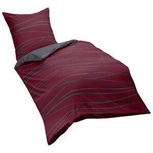 Kaeppel G-105840-42D1-VL97 sängkläder rörelse, rubin, linon, 1 x 80/80 plus 135/200 cm Kaeppel G-105840-42D1-VL97 sängkläder rörelse, rubin, linon, 1 x 80/80 plus 135/200 cm