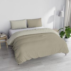 Italian Bed Linen Italienska täcke Sängkläder Set Grå/Grädde Dubbel 250 x 200 cm Italian Bed Linen Italienska täcke Sängkläder Set Grå/Grädde Dubbel 250 x 200 cm