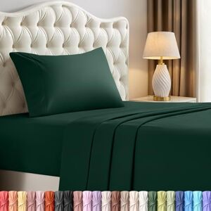 Utopia Bedding Utopia sängkläder set med sängkläder – 3-delat sängkläder – borstad mikrofiber – krympnings- och blekningsbeständig – enkel skötsel (tvilling, smaragd) Utopia Bedding Utopia sängkläder set med sängkläder – 3-delat sängkläder – borstad mikrofiber – krympnings- och blekningsbeständig – enkel skötsel (tvilling, smaragd)