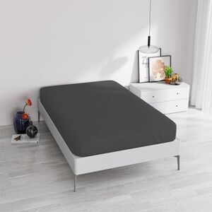 Italian Bed Linen 35 cm (12 tum), mörkgrå, fyrkantig och halv lakan under ELEGANT Italian Bed Linen 35 cm (12 tum), mörkgrå, fyrkantig och halv lakan under ELEGANT