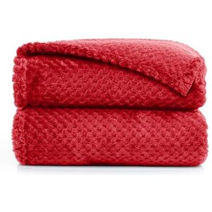 DecoKing gosig filt 150 x 200 cm röd filt mikrofiber levande filt överkast fleece mjuk mjuk gosig skandinavisk stil Henry DecoKing gosig filt 150 x 200 cm röd filt mikrofiber levande filt överkast fleece mjuk mjuk gosig skandinavisk stil Henry