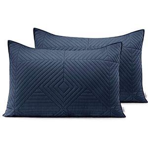 AmeliaHome 2 örngott 50 x 70 cm antracit syren örngott set Ultrasonic-quiltning polyester Softa AmeliaHome 2 örngott 50 x 70 cm antracit syren örngott set Ultrasonic-quiltning polyester Softa
