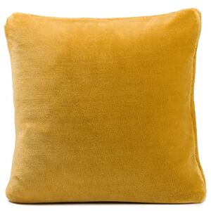 GOZZE Gözze kuddfodral set om 2, premium kashmirkänsla, 50 x 50 cm, polyester mikrofiber, senap, 40128-051051-16-2 GOZZE Gözze kuddfodral set om 2, premium kashmirkänsla, 50 x 50 cm, polyester mikrofiber, senap, 40128-051051-16-2
