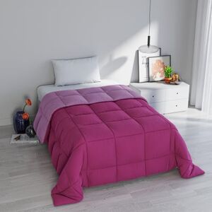 Italian Bed Linen Italiensk sängkläder elegant vintertäcke, fuchsia/lila, 220 x 260 cm Italian Bed Linen Italiensk sängkläder elegant vintertäcke, fuchsia/lila, 220 x 260 cm