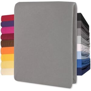 CelinaTex Lucina dra-på-lakan 140 x 200 – 160 x 200 cm mörkgrå bomull dra-på-lakan jersey lakan CelinaTex Lucina dra-på-lakan 140 x 200 – 160 x 200 cm mörkgrå bomull dra-på-lakan jersey lakan