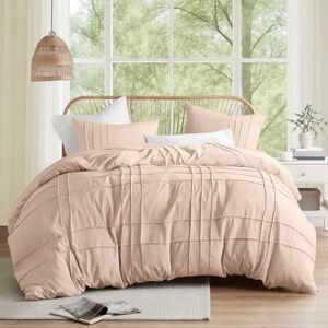 Comfort Spaces Blush King Size påslakanset – 3 delar Pintuck veckat påslakan kung, lätt alla årstider, extra mjukhet, förtvättad mikrofiber king sängkläder, örngott, kung/al kung Comfort Spaces Blush King Size påslakanset – 3 delar Pintuck veckat påslakan kung, lätt alla årstider, extra mjukhet, förtvättad mikrofiber king sängkläder, örngott, kung/al kung