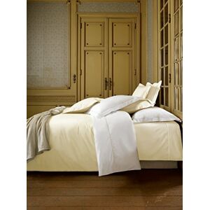 De Witte Lietaer Bumblebee Luxe Percale påslakan + örngott, bomull, vit/elfenben, 260 x 240 cm De Witte Lietaer Bumblebee Luxe Percale påslakan + örngott, bomull, vit/elfenben, 260 x 240 cm