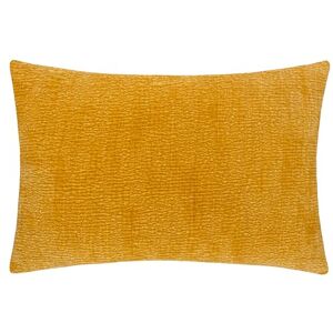 Yard Osaka Chenille Kuddfodral - Gul - Storlek 40 x 60 cm Yard Osaka Chenille Kuddfodral - Gul - Storlek 40 x 60 cm