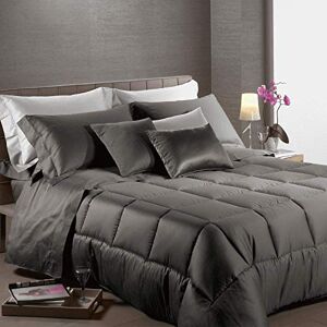 Caleffi 26832 Bomullsduk Duffel för dubbelsäng, Antracit (9119) Caleffi 26832 Bomullsduk Duffel för dubbelsäng, Antracit (9119)