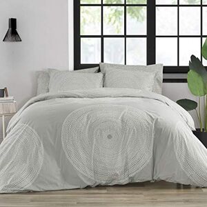 Marimekko Mjuk bomull percale sängkläder med matchande örngott, lätt heminredning, Fokus grå, kung Marimekko Mjuk bomull percale sängkläder med matchande örngott, lätt heminredning, Fokus grå, kung