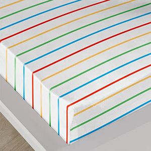 Bedlam – regnbågsrandigt lakan – enkelt dra-på-lakan (190 x 90 x 28 cm) – sängkläder i regnbåge – flerfärgat randigt lakan i vitt – enkelt dra-på-lakan med ränder – matchande sängkläder tillgängliga Bedlam – regnbågsrandigt lakan – enkelt dra-på-lakan (190 x 90 x 28 cm) – sängkläder i regnbåge – flerfärgat randigt lakan i vitt – enkelt dra-på-lakan med ränder – matchande sängkläder tillgängliga