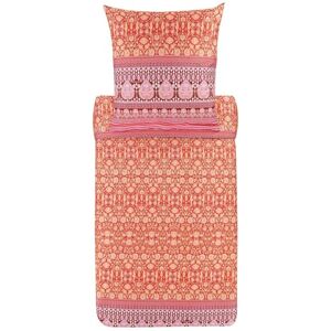 Bassetti MIRA Sängkläder + 2 örngott av 100% bomullssatin i färgen röd R1, mått: 200 x 200 + 2 K 80 x 80 cm – 9325861 Bassetti MIRA Sängkläder + 2 örngott av 100% bomullssatin i färgen röd R1, mått: 200 x 200 + 2 K 80 x 80 cm – 9325861