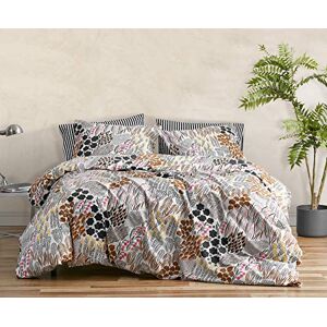 Marimekko Queen påslakanset, bomull percale sängkläder med matchande örngott, snygg modern heminredning (Pieni Letto Multi, Queen) Marimekko Queen påslakanset, bomull percale sängkläder med matchande örngott, snygg modern heminredning (Pieni Letto Multi, Queen)