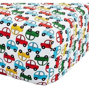 Catherine Lansfield - Transport Easy Care - Enkel - Ljus - Fitted Sheet Catherine Lansfield - Transport Easy Care - Enkel - Ljus - Fitted Sheet