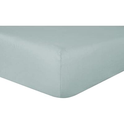 Sleepdown 100% ren bomull djupt anpassat lakan varmt mysigt andningsbart supermjukt lakan lakan lakan 32 cm extra djupa fickor – salviagrön – super kung Sleepdown 100% ren bomull djupt anpassat lakan varmt mysigt andningsbart supermjukt lakan lakan lakan 32 cm extra djupa fickor – salviagrön – super kung